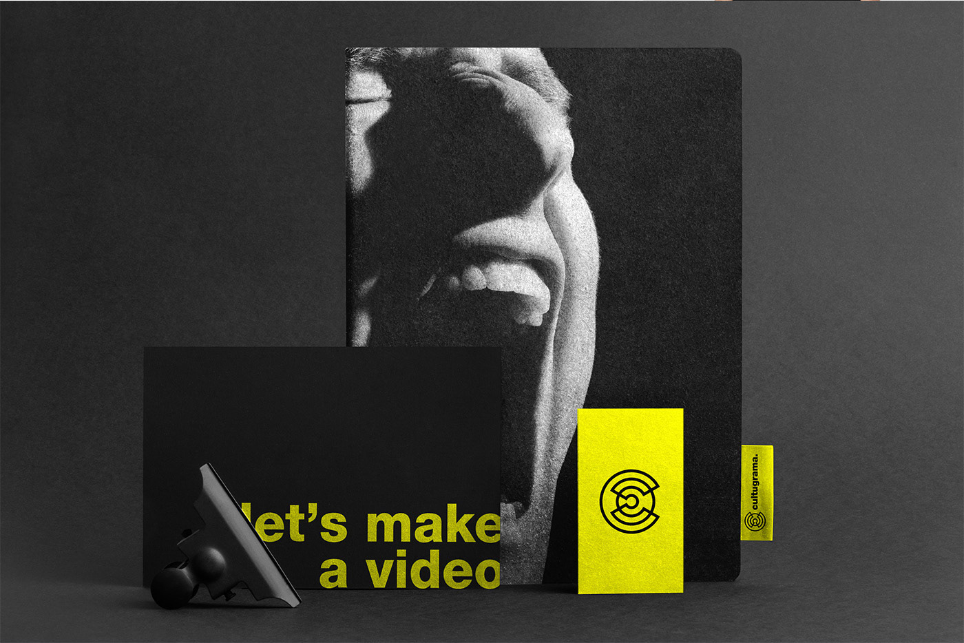 black branding  Film   logotipos  marcas Mexican mexico music video yellow