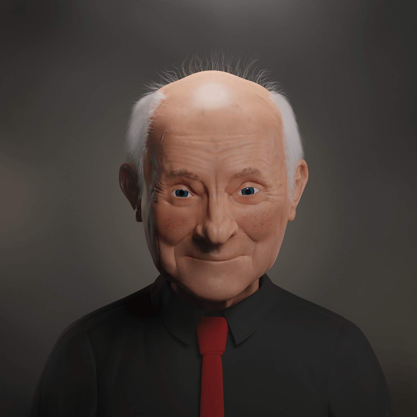 3D 3d modeling blender portrait Render