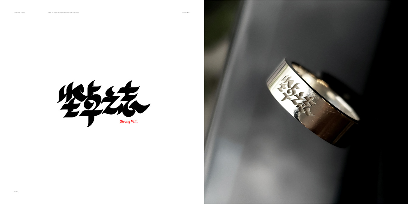 Calligraphy   Chinese Calligraphy font Handlettering lettering Logotype type Typeface typography   書法