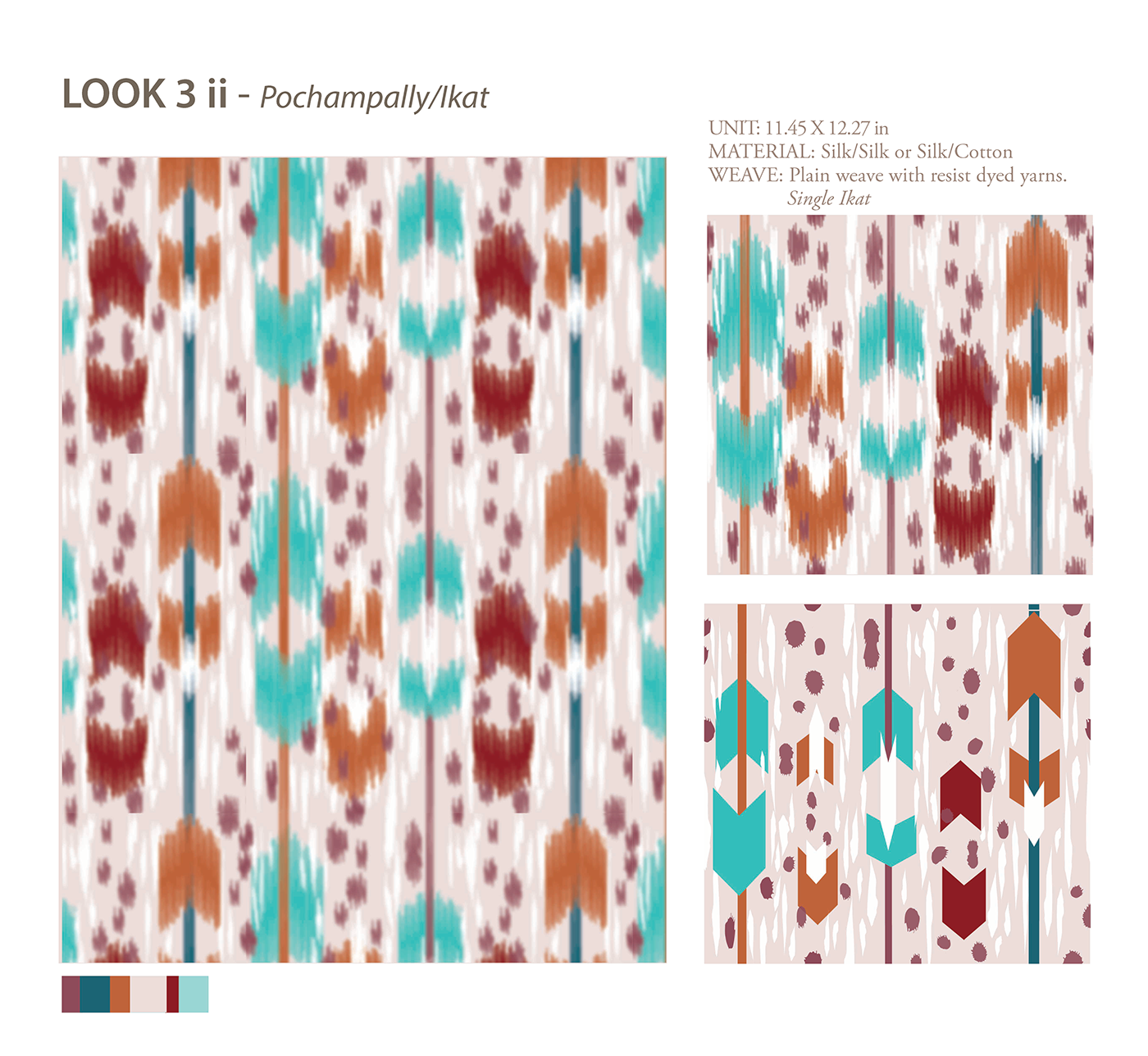 Weave Design Ikat Prints & patterns SS19 uk market graphic design  ILLUSTRATION  cads