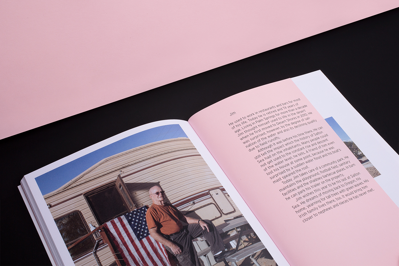 editorial design  photobook graphic design  print design  usa California salton sea Photography 