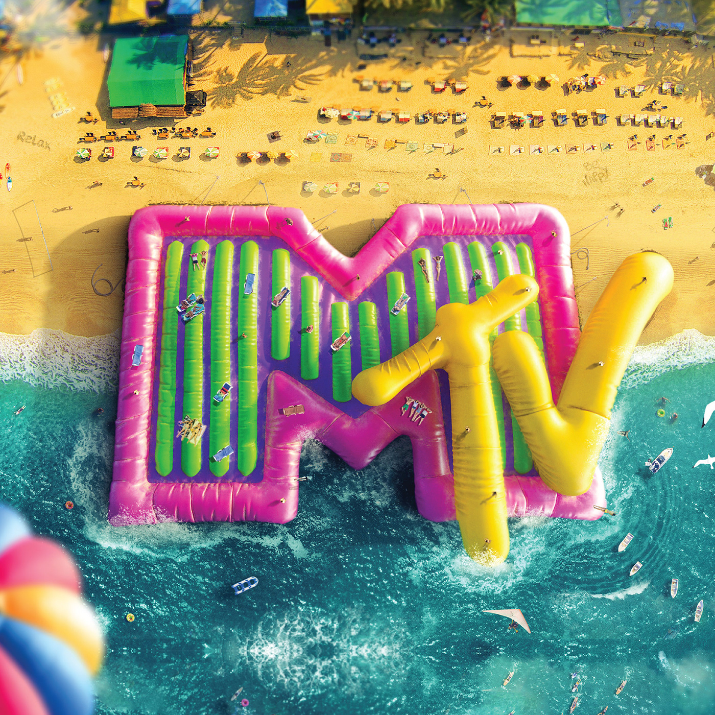 India Digital Art  beach Jaipur Mtv Brand Design iconic music posters Post Production