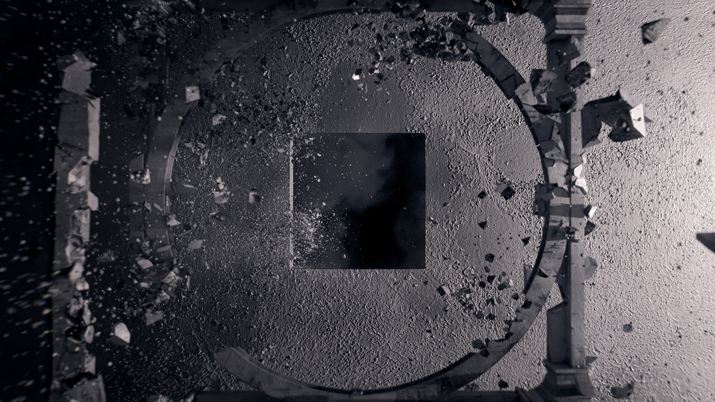 design art motion experimental 'Film' generative print posters surreal dark Moody