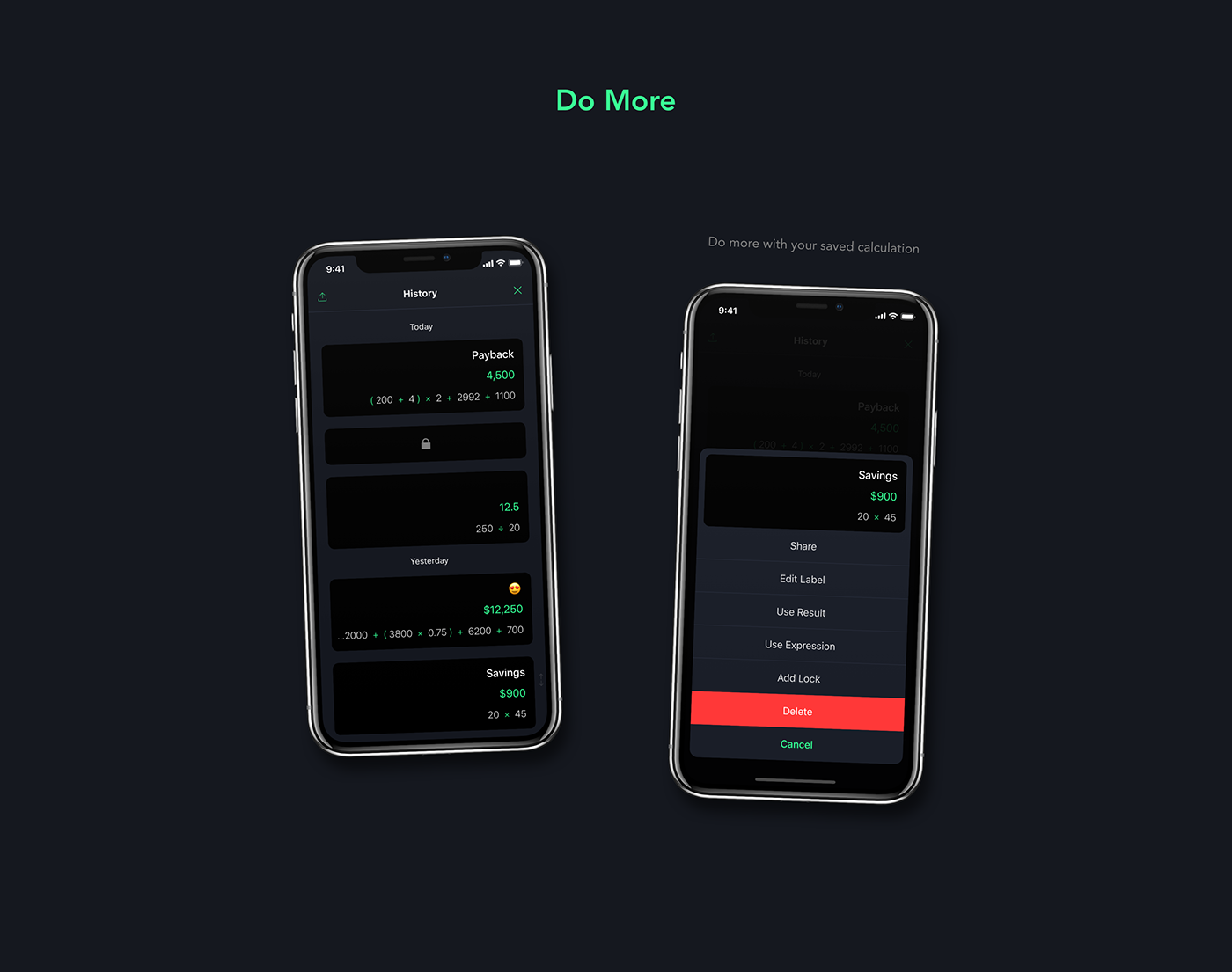 iphone ios apple design clean UI ux minimalist black flat