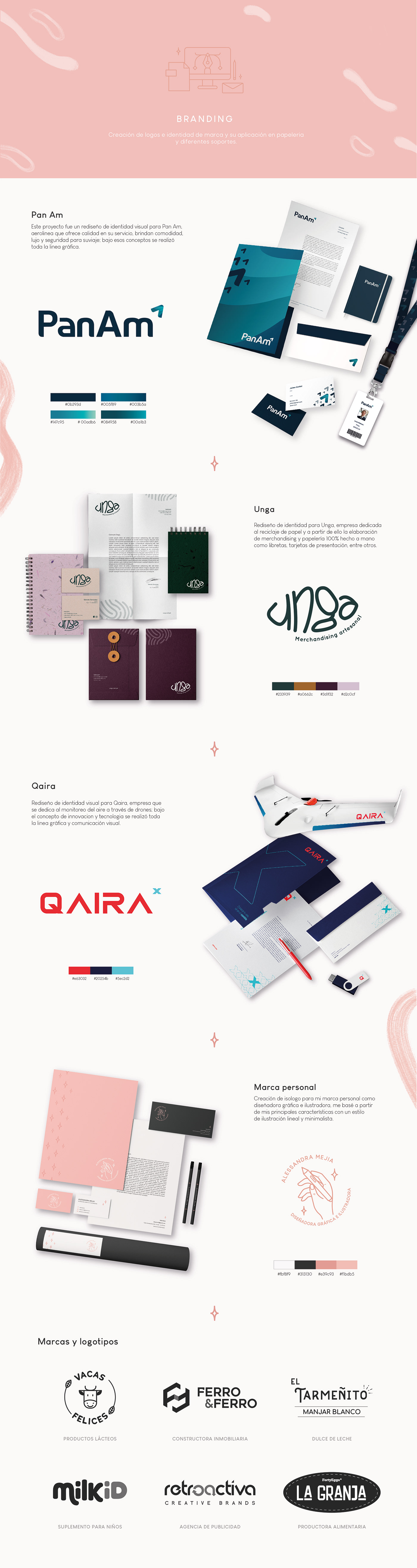 branding  diseñadora diseño gráfico Graphic Designer ilustradora logofolio marcas portafolio portfolio peru