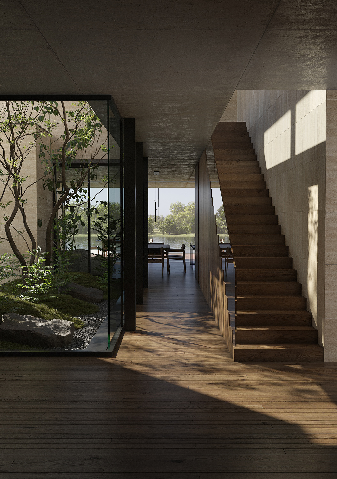 building Render visualization architecture 3D corona CGI 3ds max interior design  house