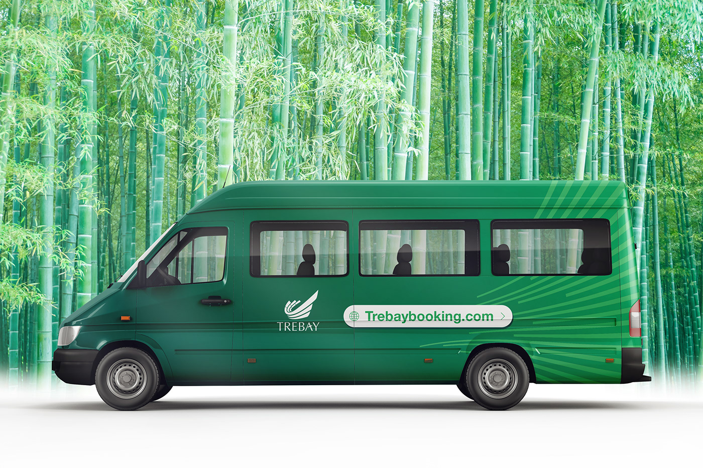 bamboo banding brand identity Logo Design travel agency vietnam