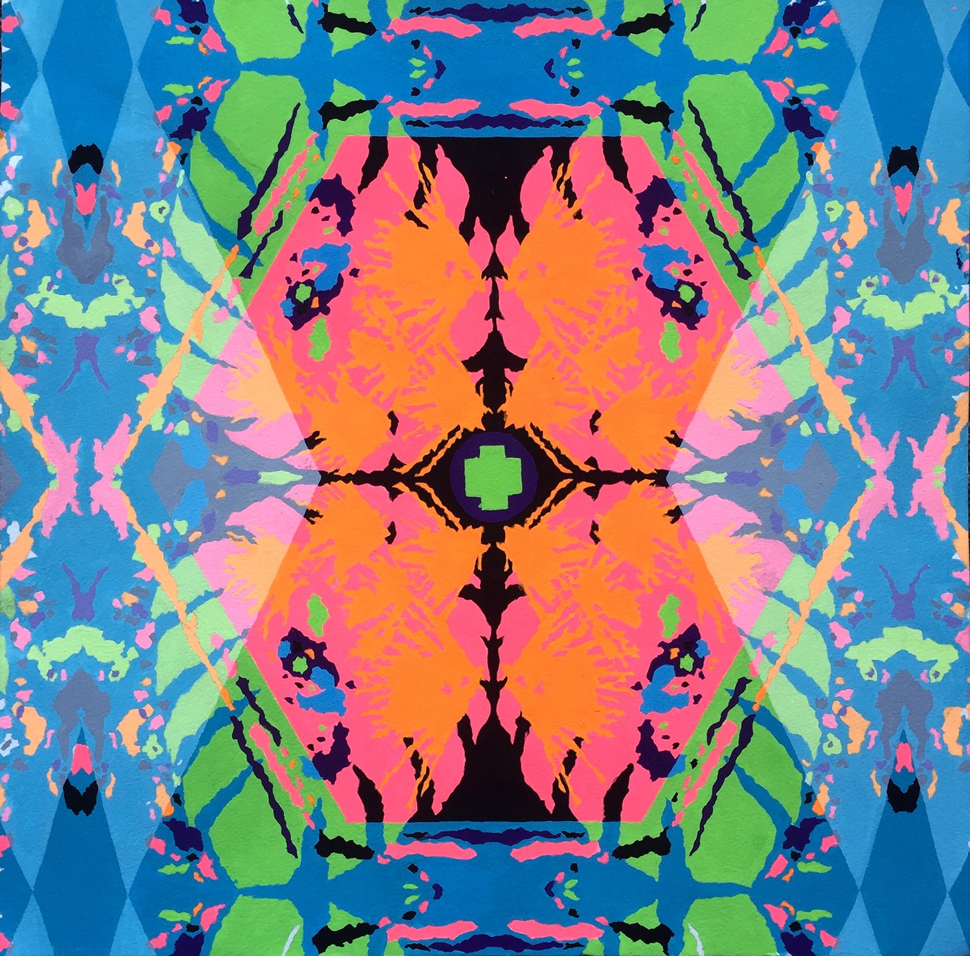 Mara Hoffman surface design pattern colorful Floral design swimwear