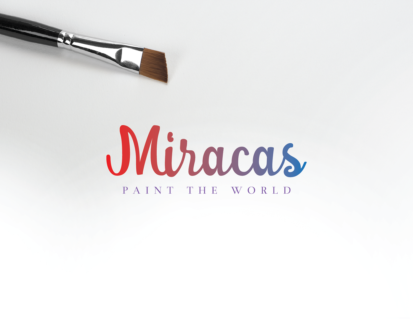 Miracas paint watercolor visual design logo Web Ecommerce Responsive