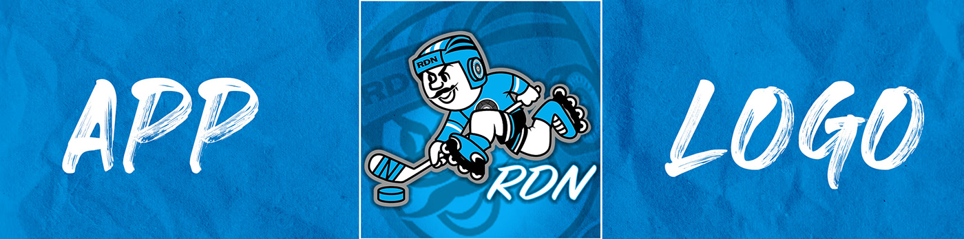 subscription box rdn hockey roller hockey sports Sports Design Branding Identity inline hockey