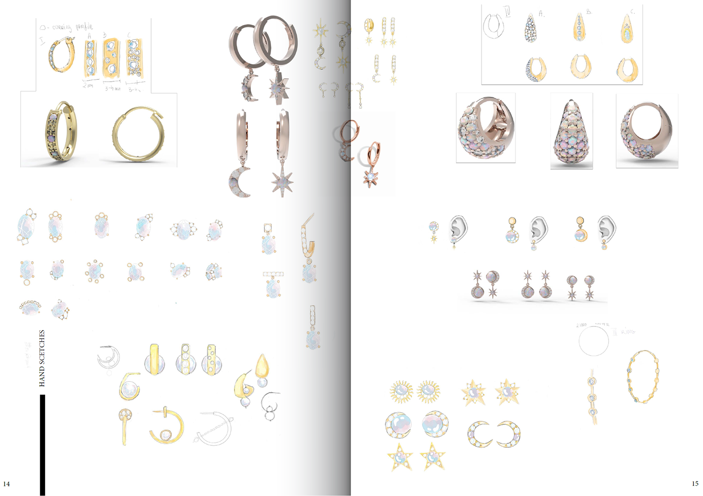 Jewellery design Jewellery Designer Rhino Render luxury Fashion  3D jewellery3d productdevelopment