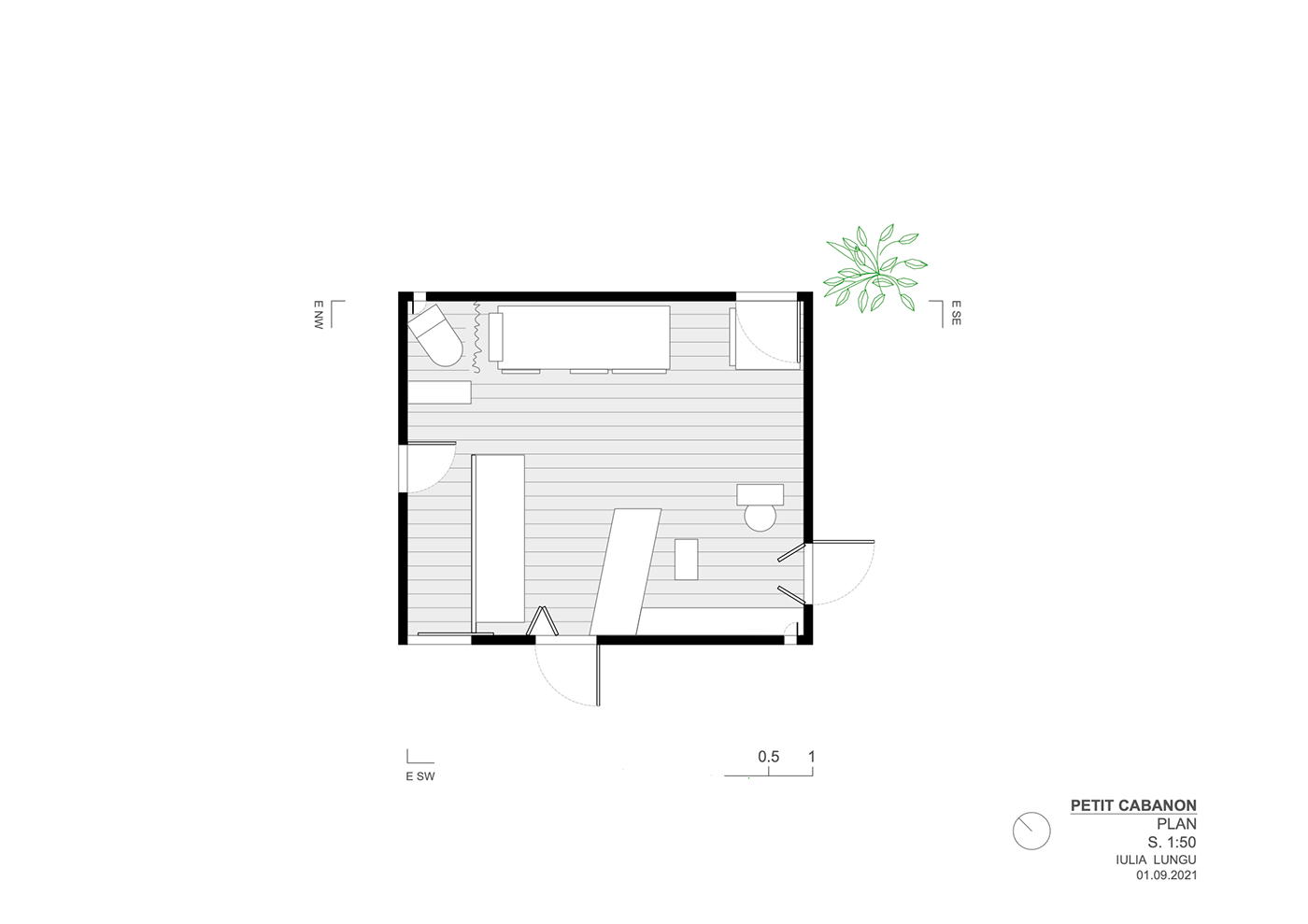 2D architecture AutoCAD Drawing  visualization