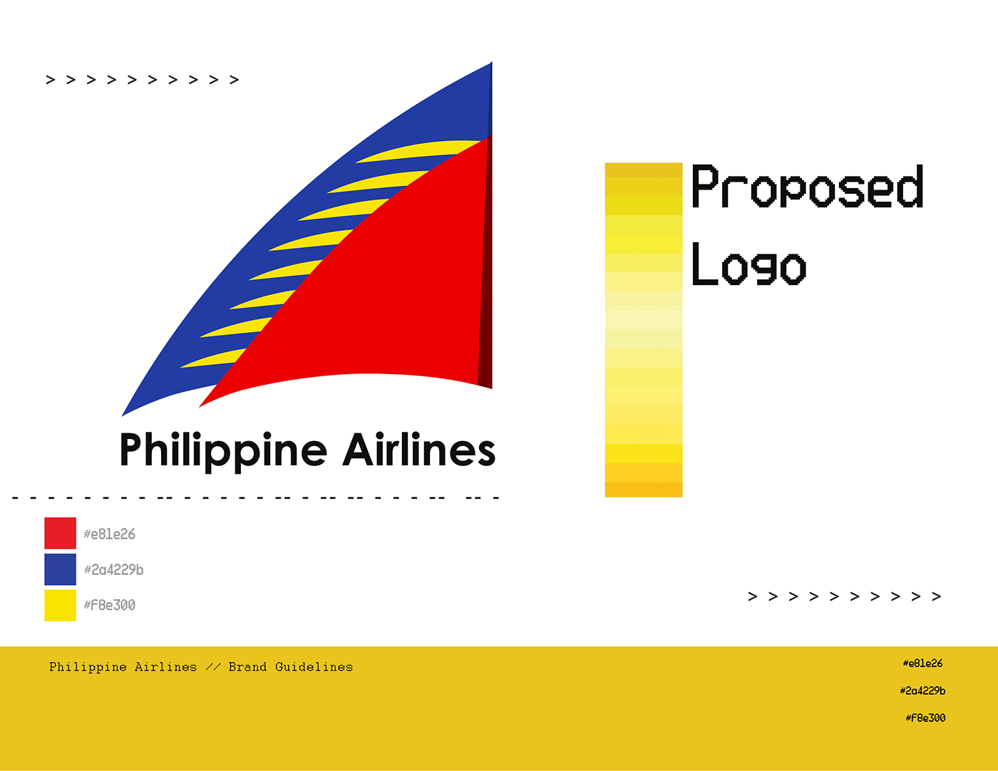 philippine airlines redesigning Corporate Identity branding 