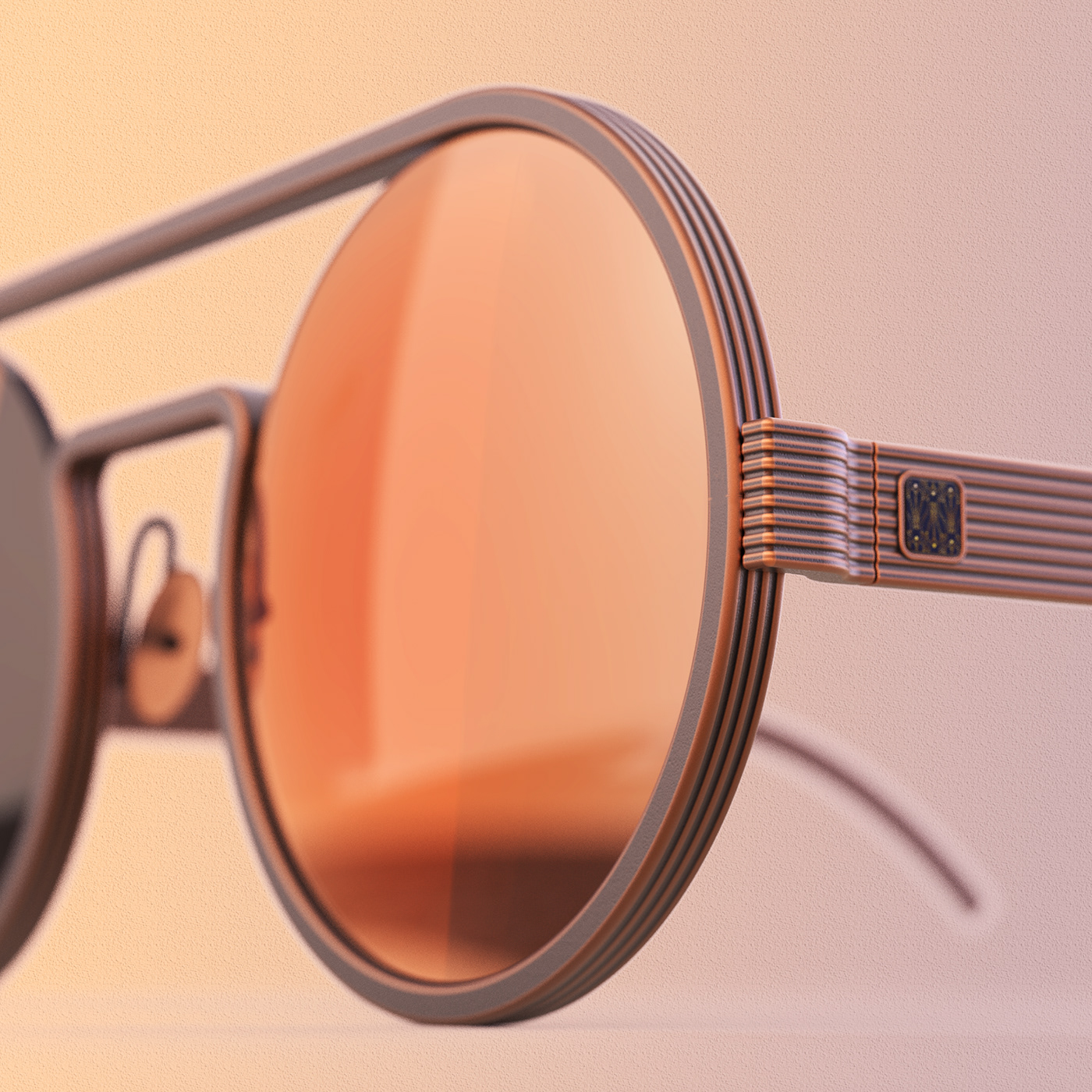 eyewear industrial design  keyshot Render Sunglasses