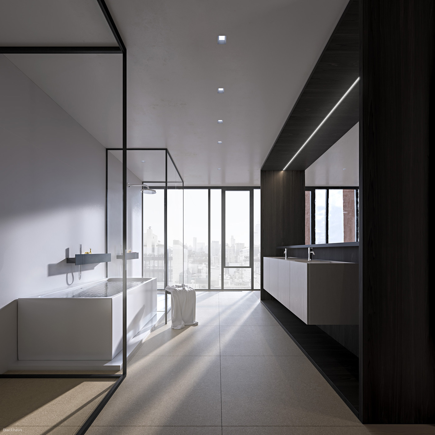 CGI 3D architecture blk blackhaus highendimages realestate 22bond Interior