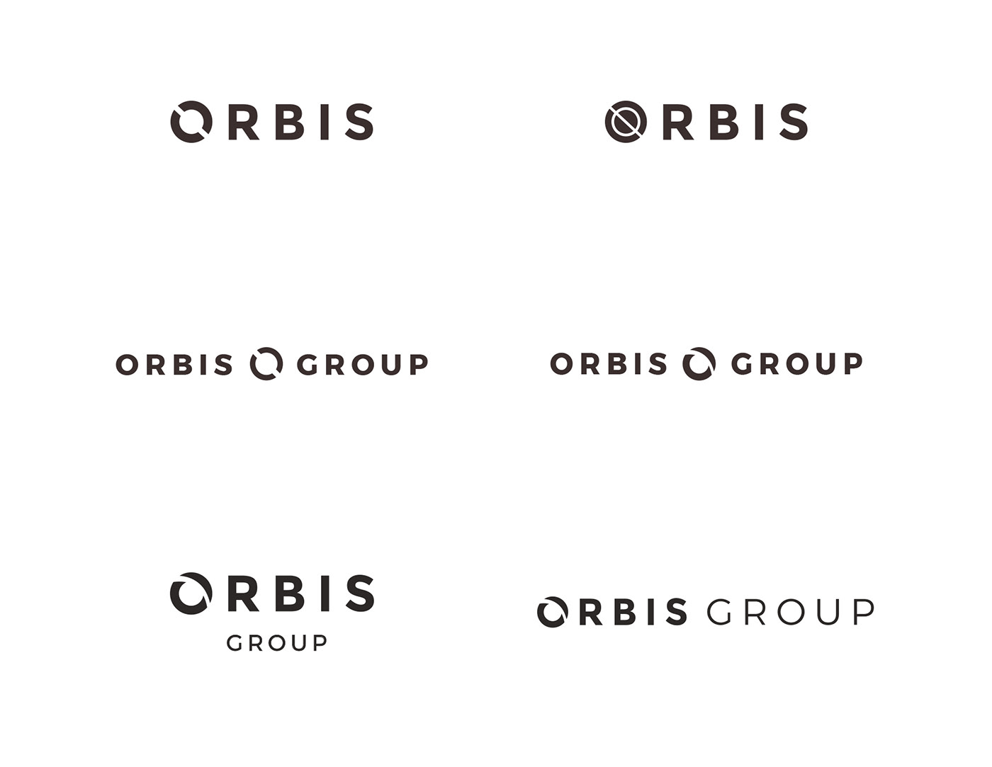 logo branding  Orbis