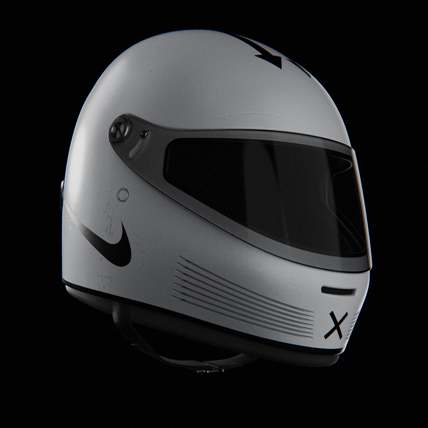 Nike Helmet Racing granturismo automotive   car Audi VW electric vehicle industrial design 