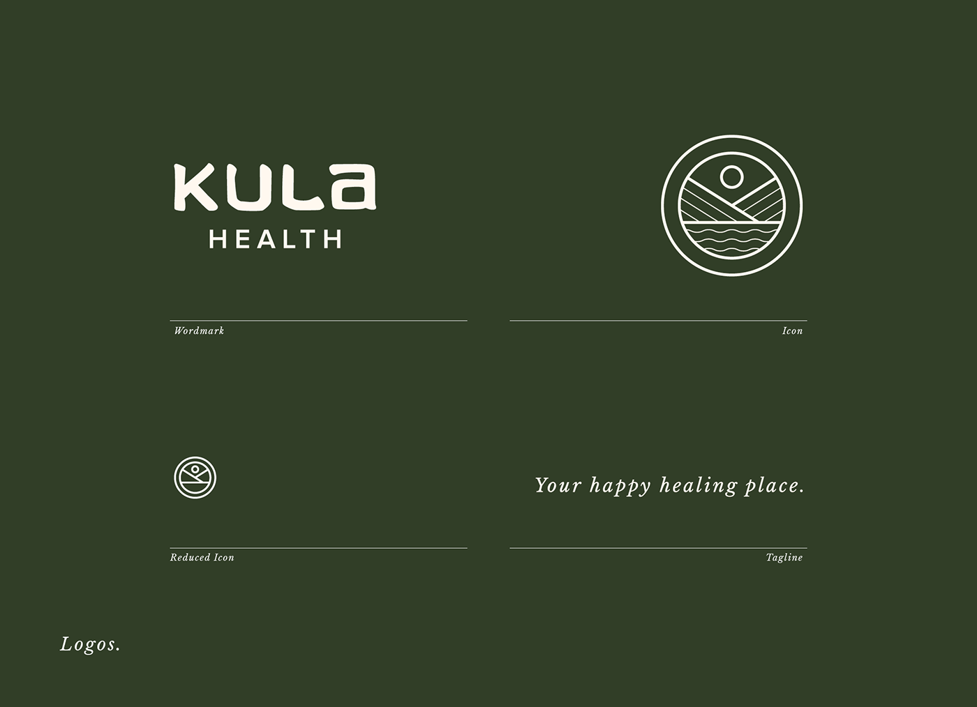 Nature Health Brisbane Yoga meditation Wellness logo green design Business Cards