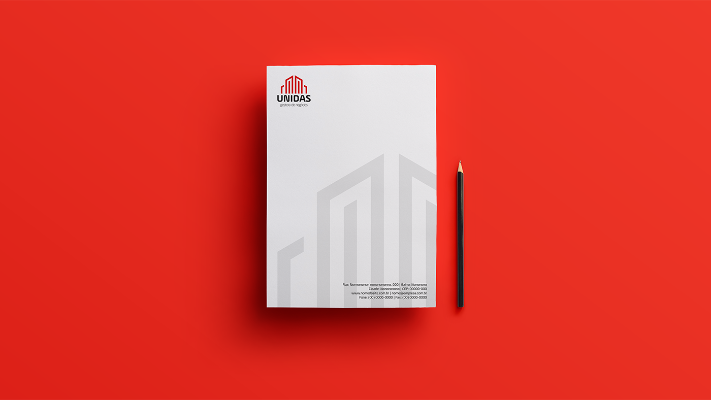 brand logo Logotype building real estate agent red flat design business