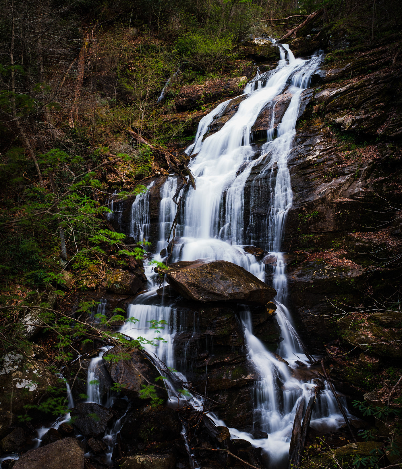 hiking Landscape nathan spotts Nature outdoors photo Photography  series Travel waterfall