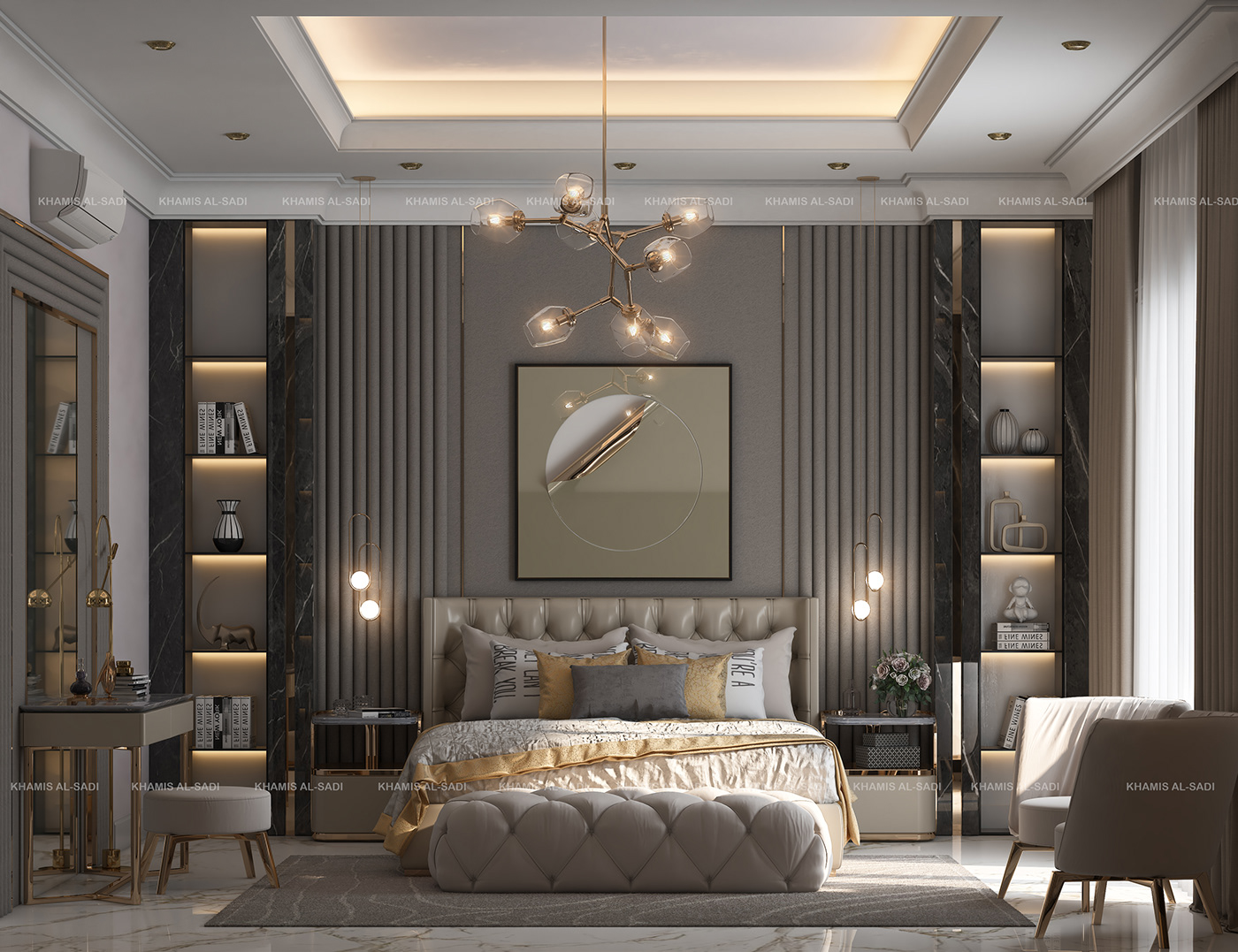 Interior decoration Master bedroom