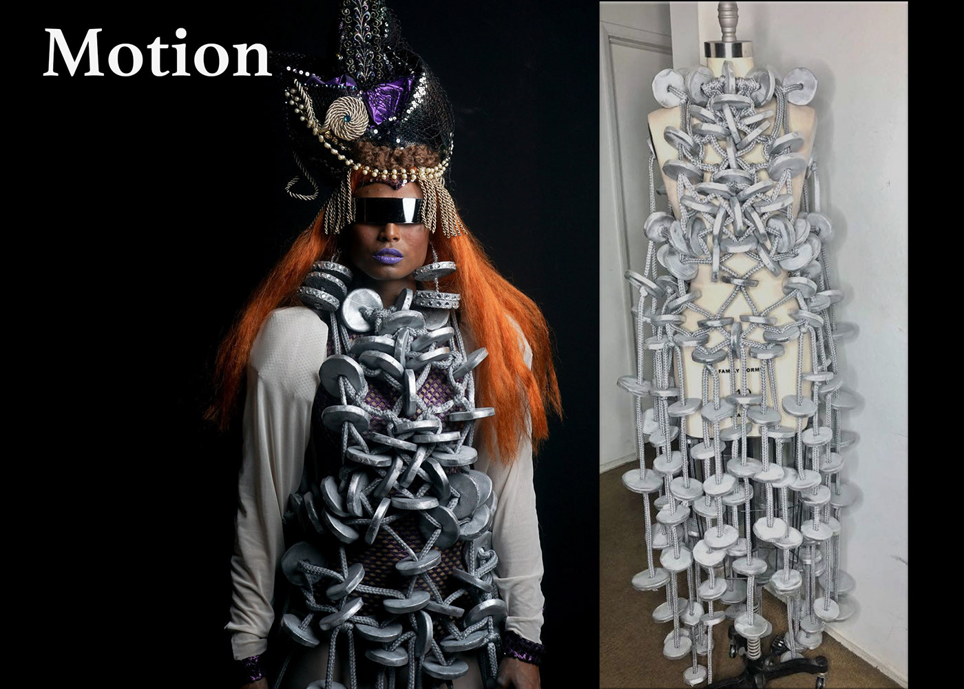 Armor avantgarde Cosplay costume Fashion  Foam futuristic