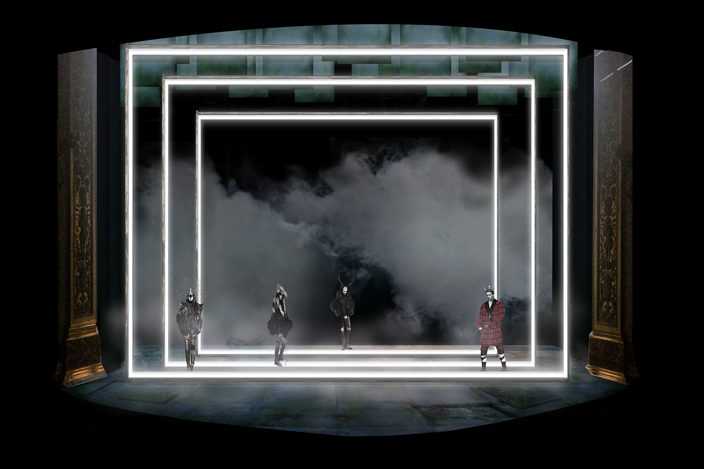 shakespeare Macbeth Theatre production design