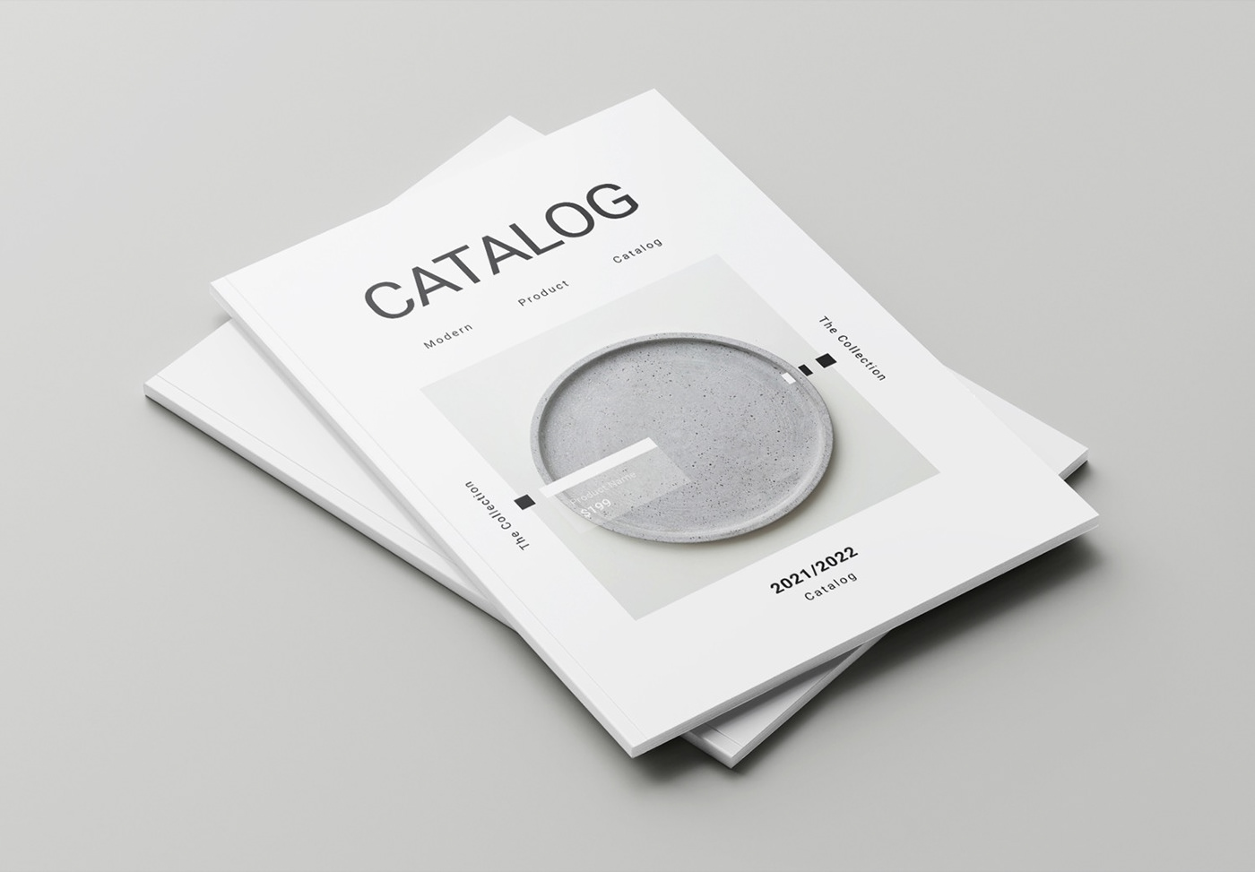 Booklet brochure catalog Catalogue Layout Lookbook magazine minimal modern product