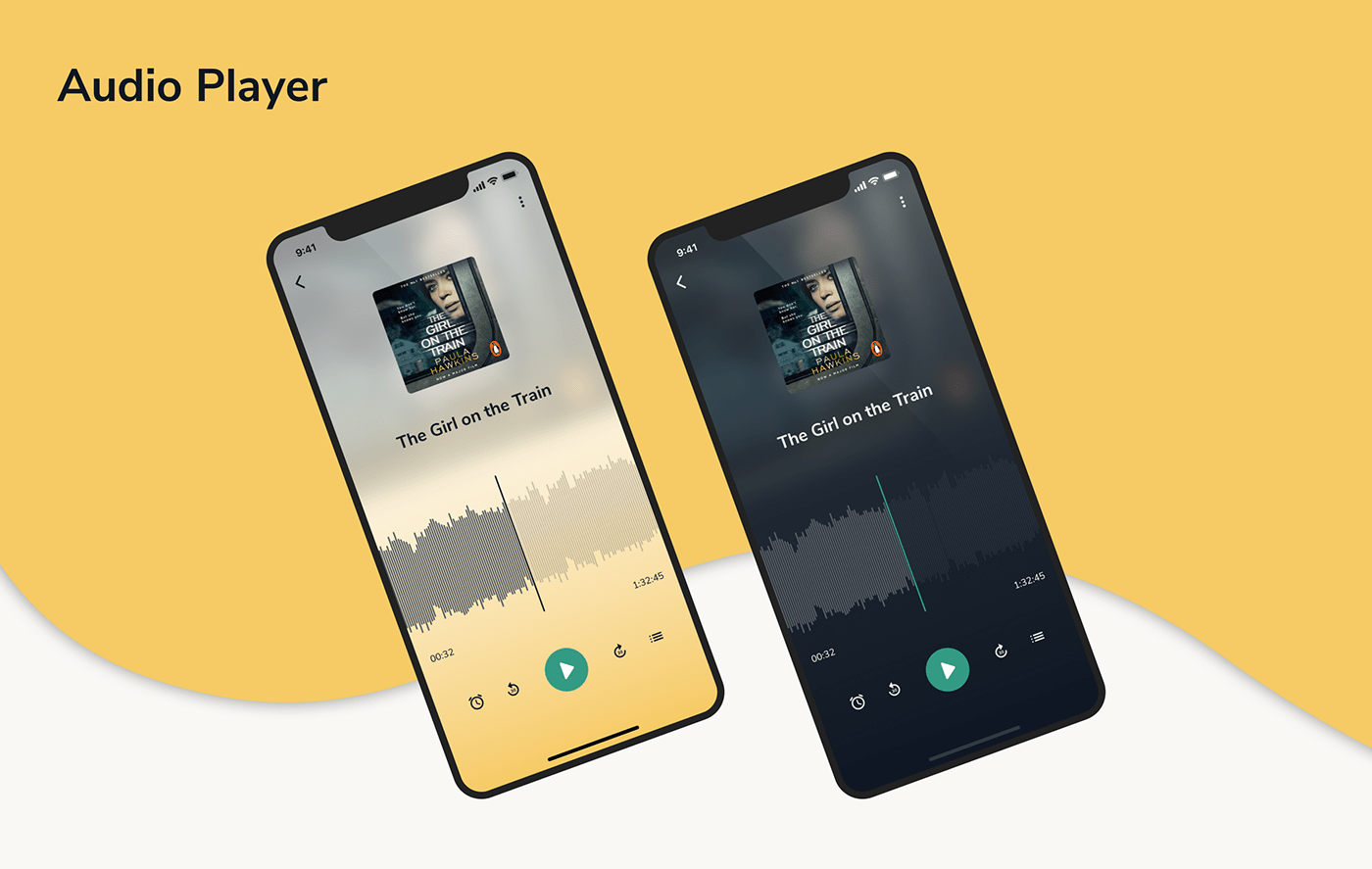 Audible App Audio Book App audio player Clean UI mobile app design sketch app subscription screen ui design ui kit UI/UX