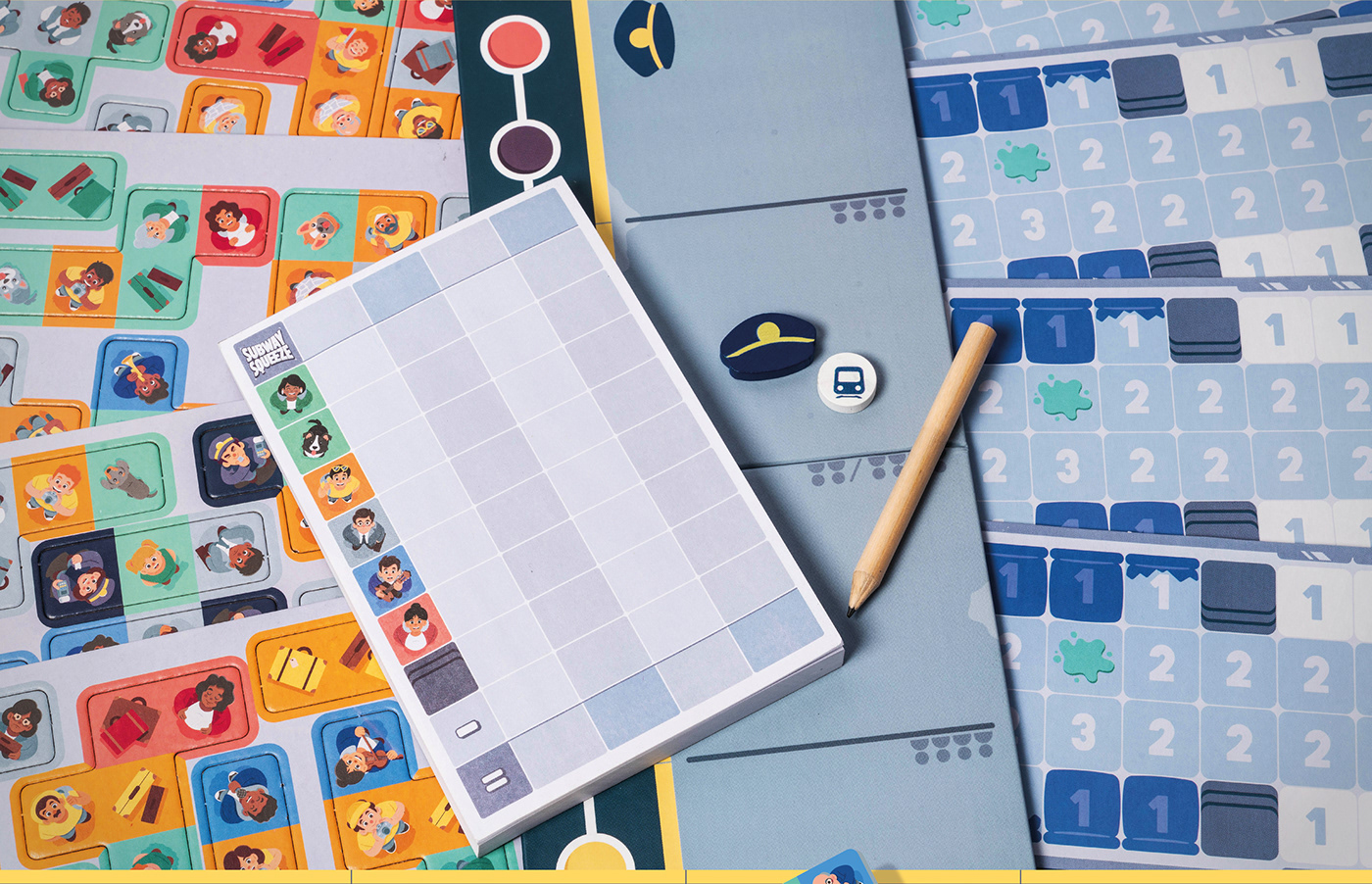 puzzle board game Game Illustration Game Art Puzzle game design