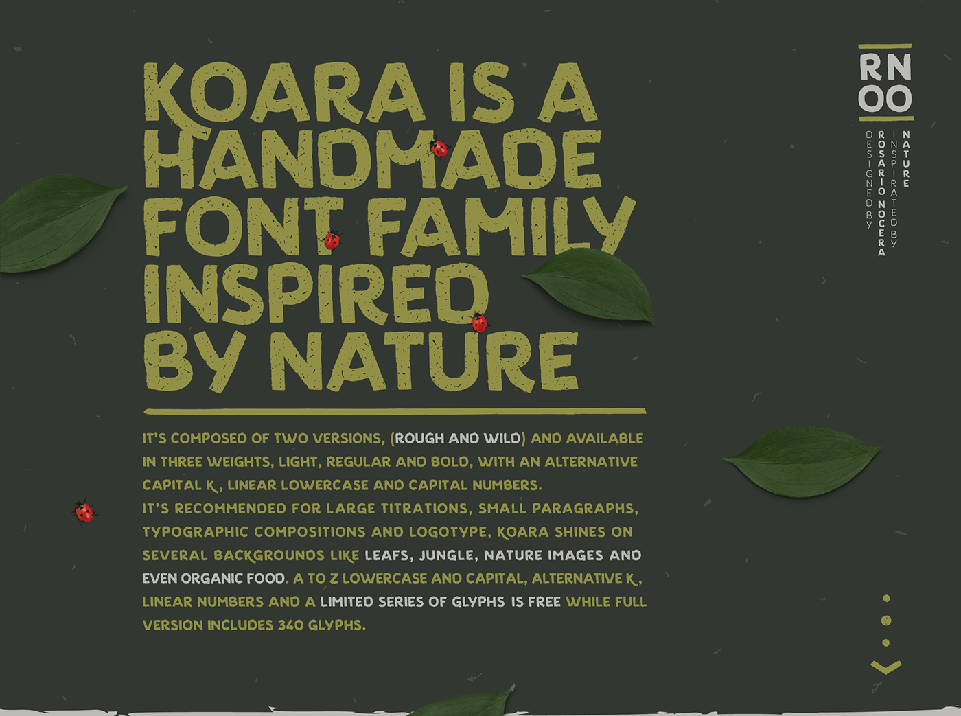 typefaces Nature wild font type family type face Typeface