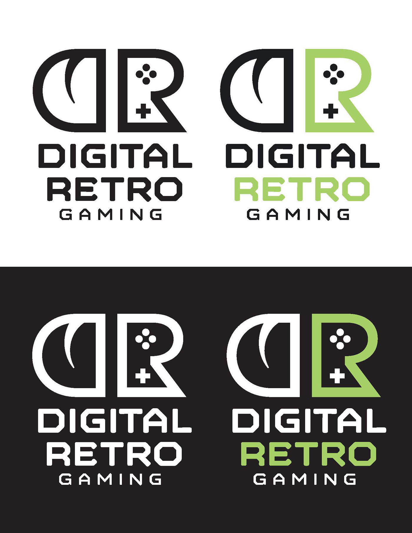 branding  brand identity logo creative process graphic design  Youtube Channel digital pixel Retro Video Games