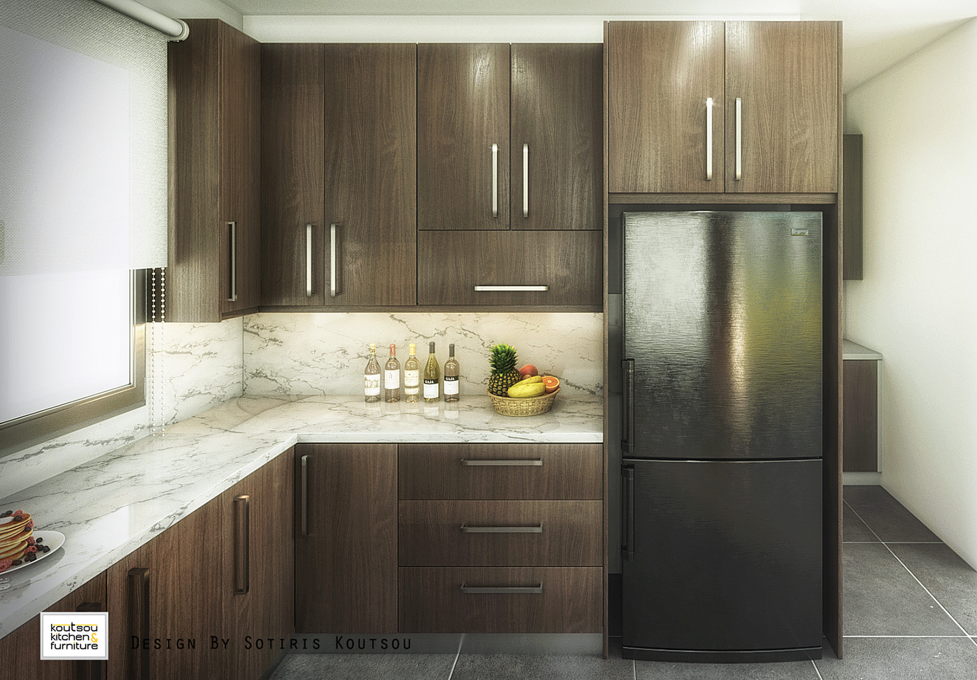 #Design #interior #kitchen #coronarenderer #3dsmax #sotiriskoutsou #furnituredesign #architecture #architect