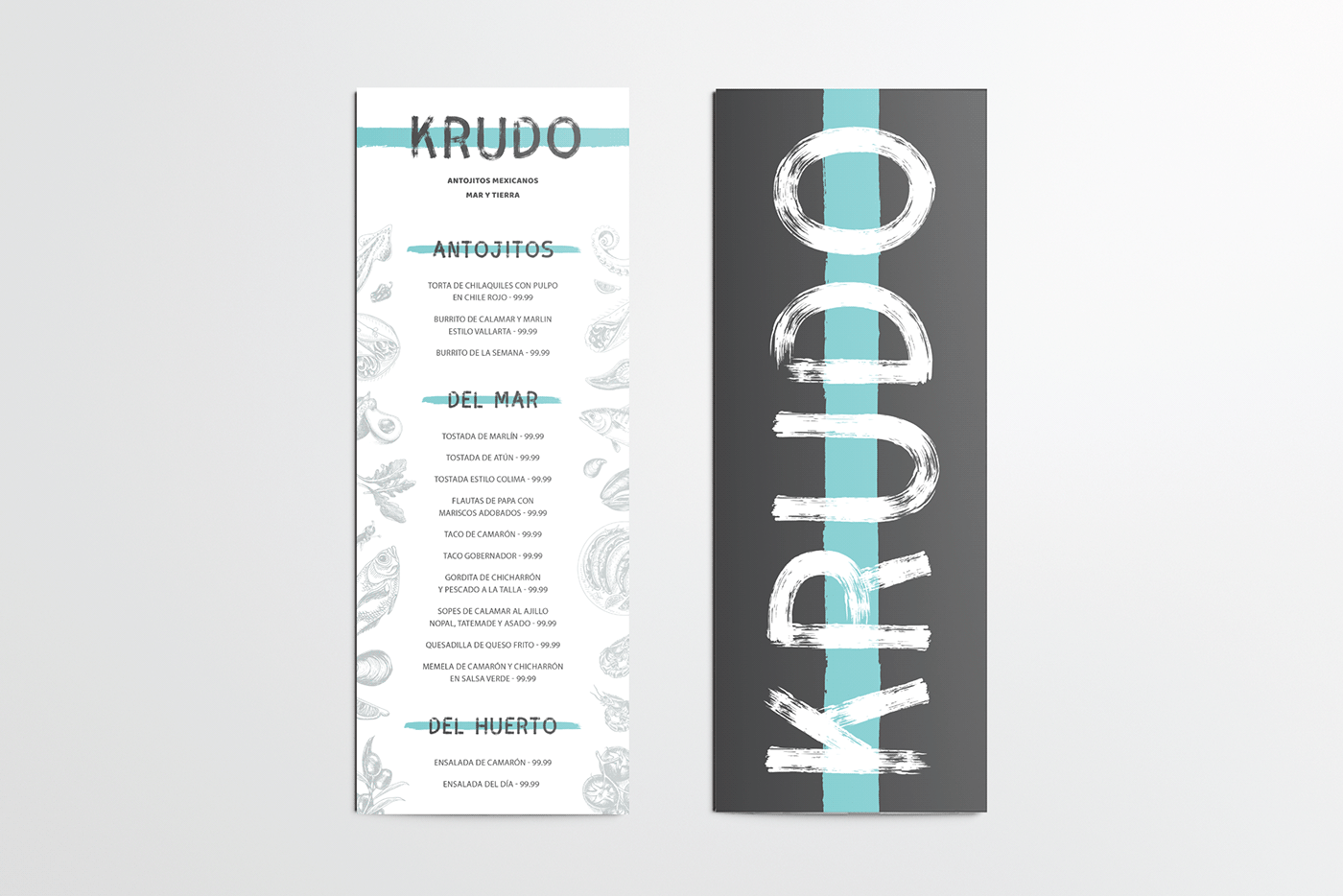 branding  graphic design graphic design  seafood restaurant