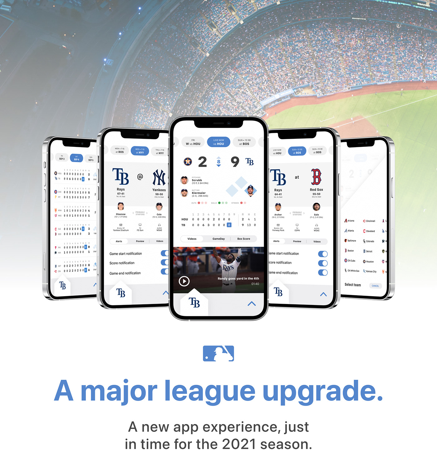 app app concept baseball ios mlb