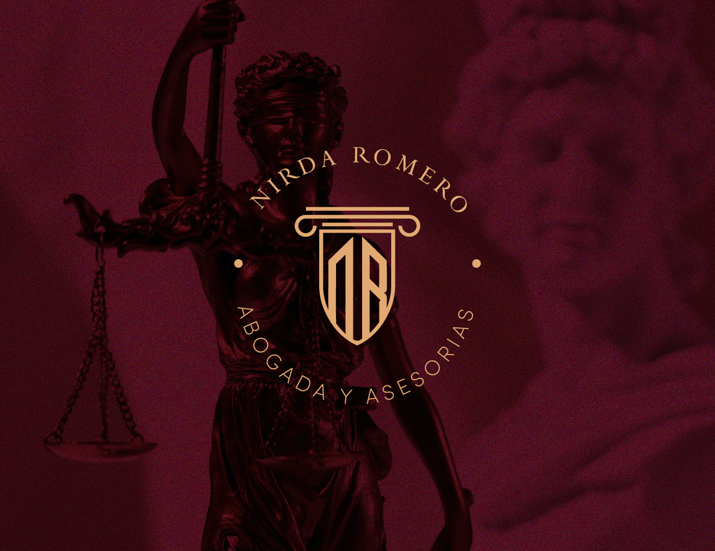 abogados Brand Design brand identity law law firm lawyer lawyer logo Logo Design monogram NM