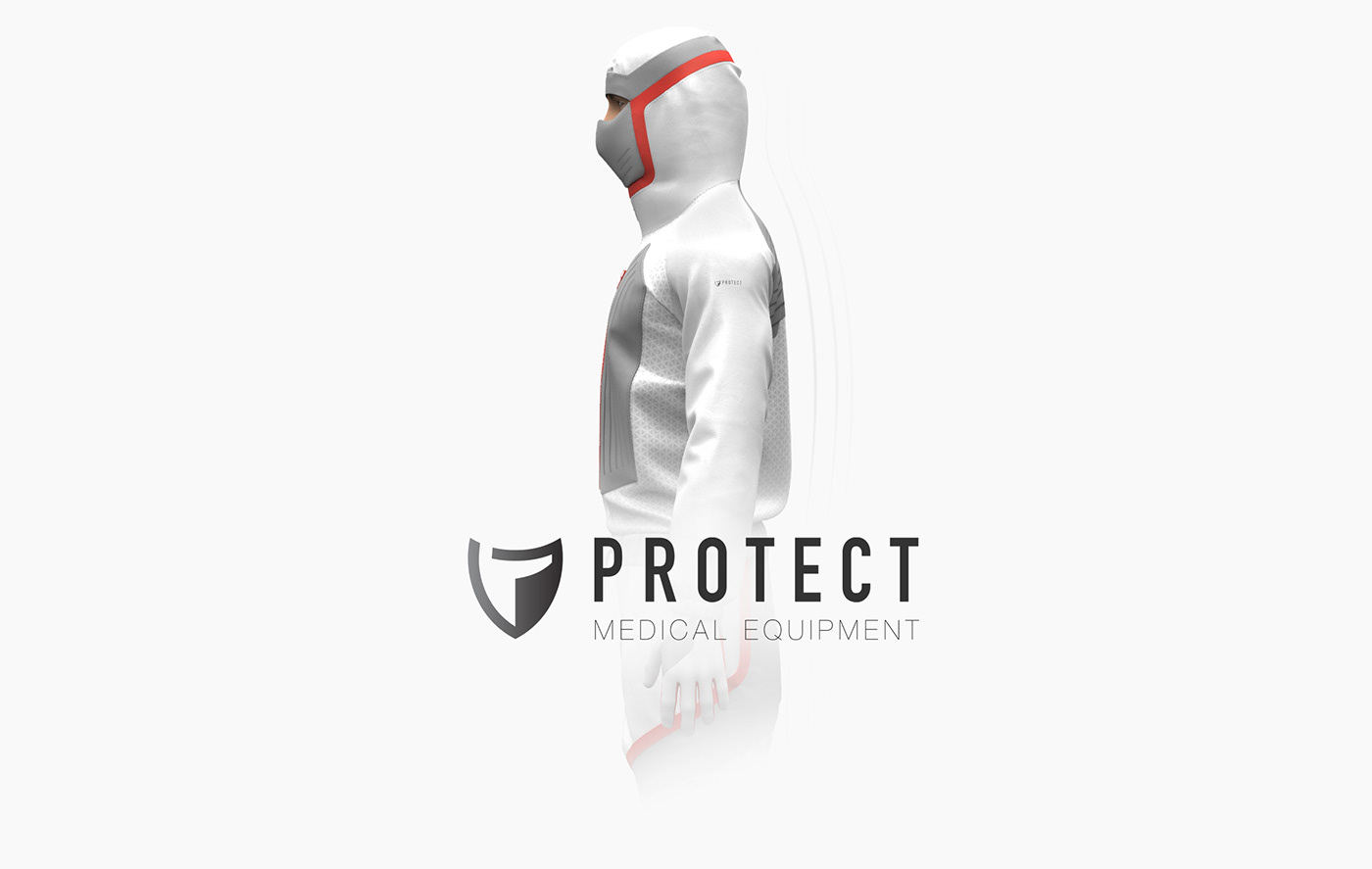 3D apparel concept COVID-19 digital digitalart Fashion  future productdesign protectionsuit