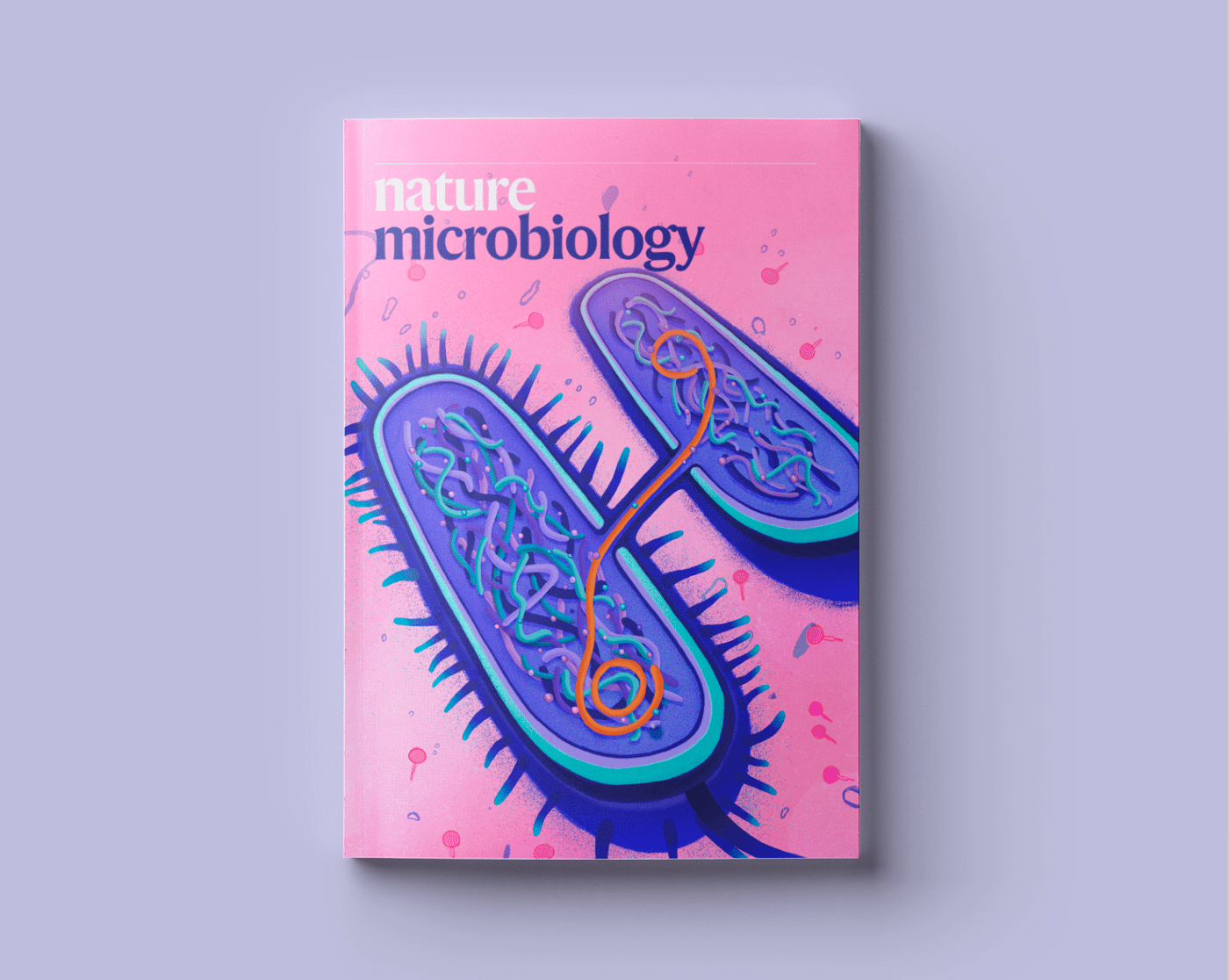 art Bacteria biology Cell color cover ILLUSTRATION  Nature science