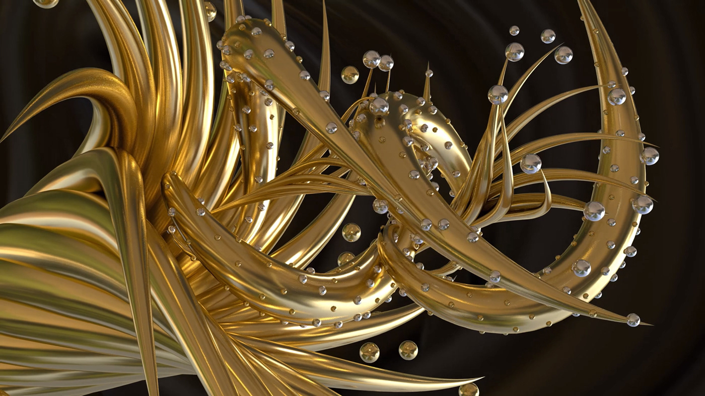 abstract #3drender #Liquid #luxury #metallic   #swirls