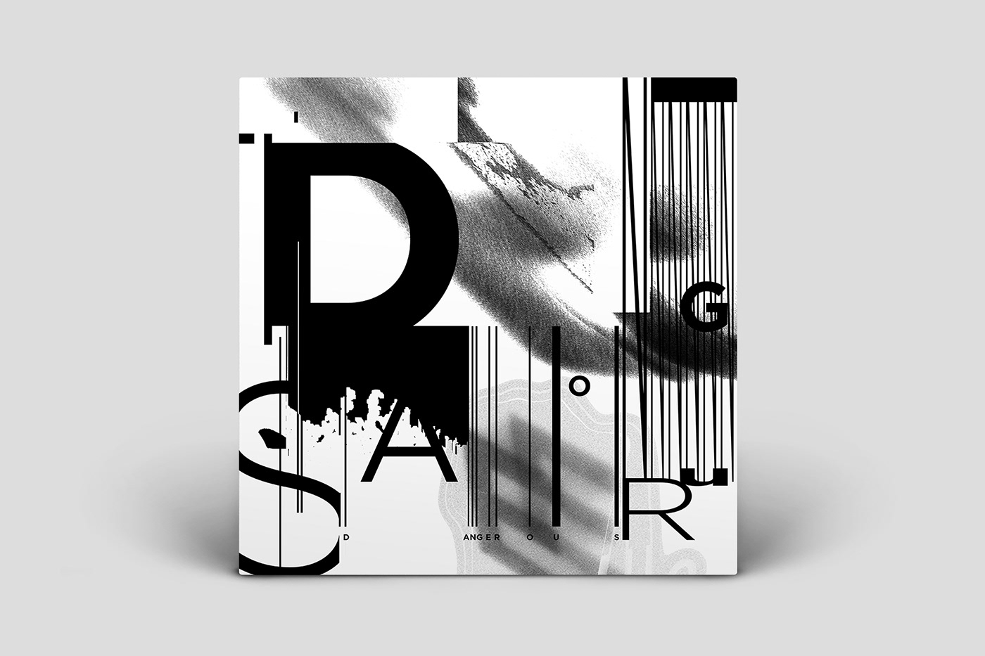 music typography   Album graphic design  adobeawards song Lyrics