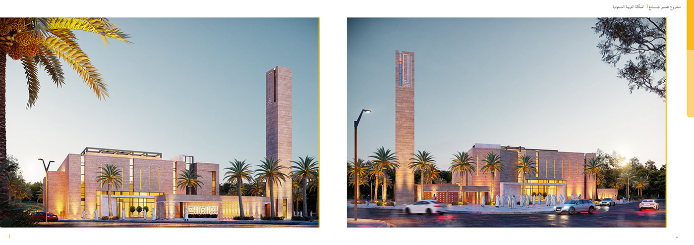 design exterior religion islamic mosque architecture Render interior design  archviz 3D