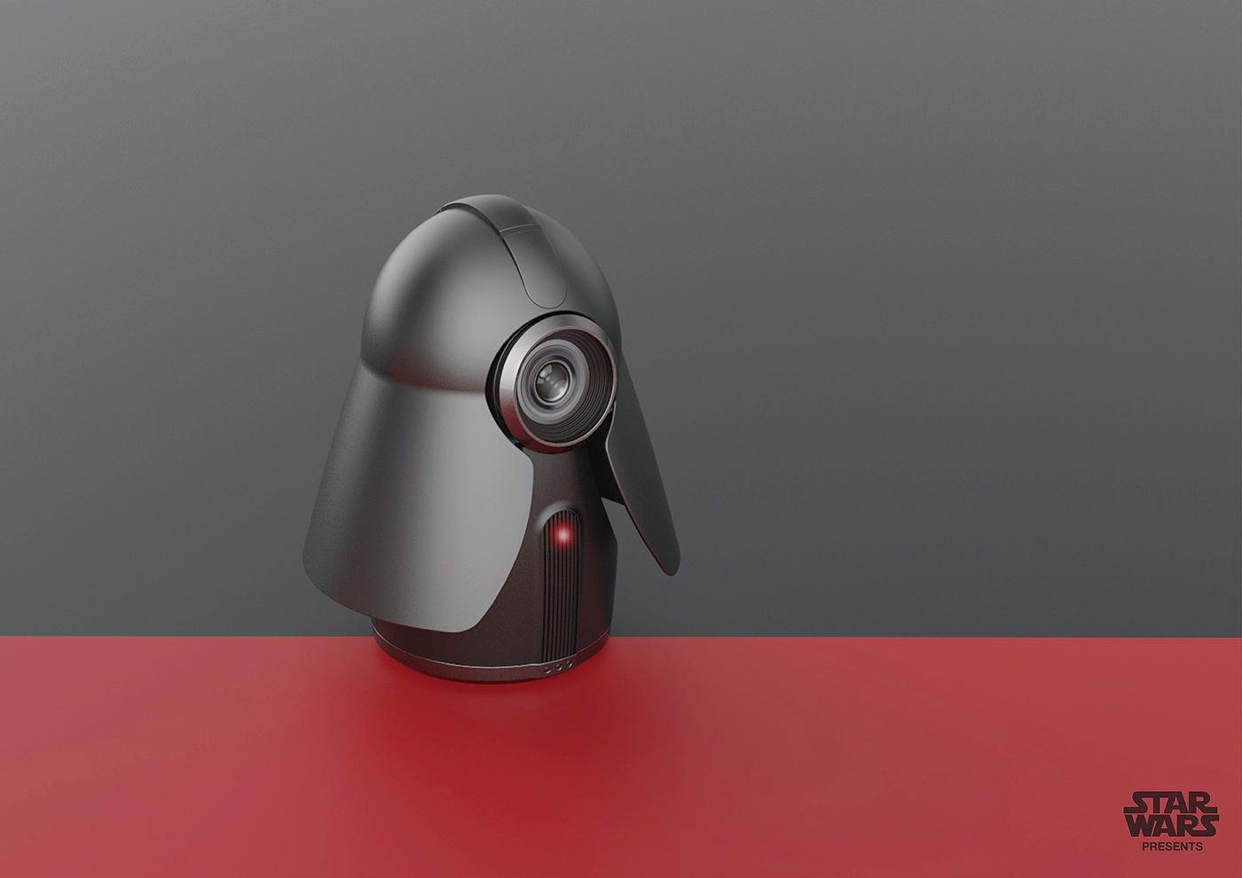 산업디자인 제품디자인 카메라디자인 industrialdesign productdesign starwarz darthwader camera homecam