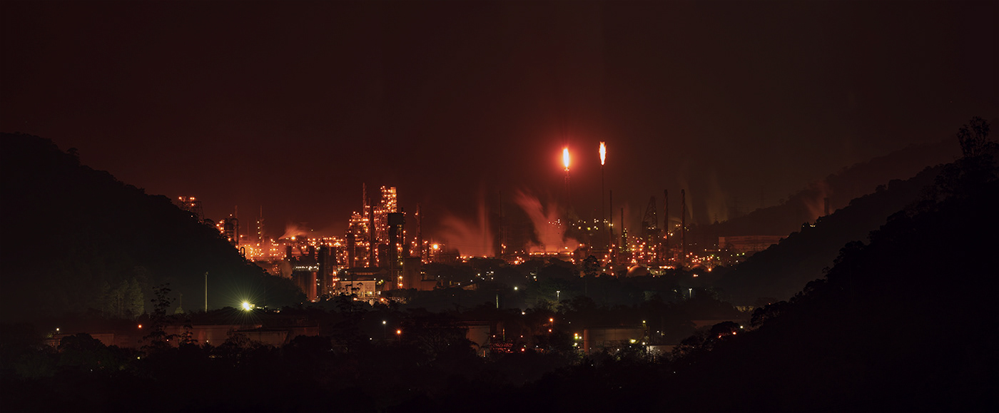 petrochemical Landscape longexposure pollution environment lights city lights cubatão