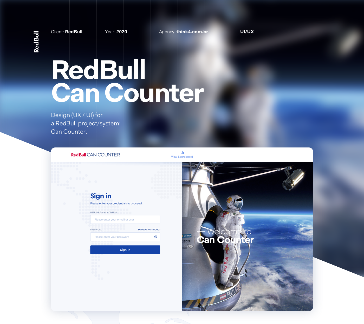 app can cancunter Forms marketing   RedBull system tool UI ux