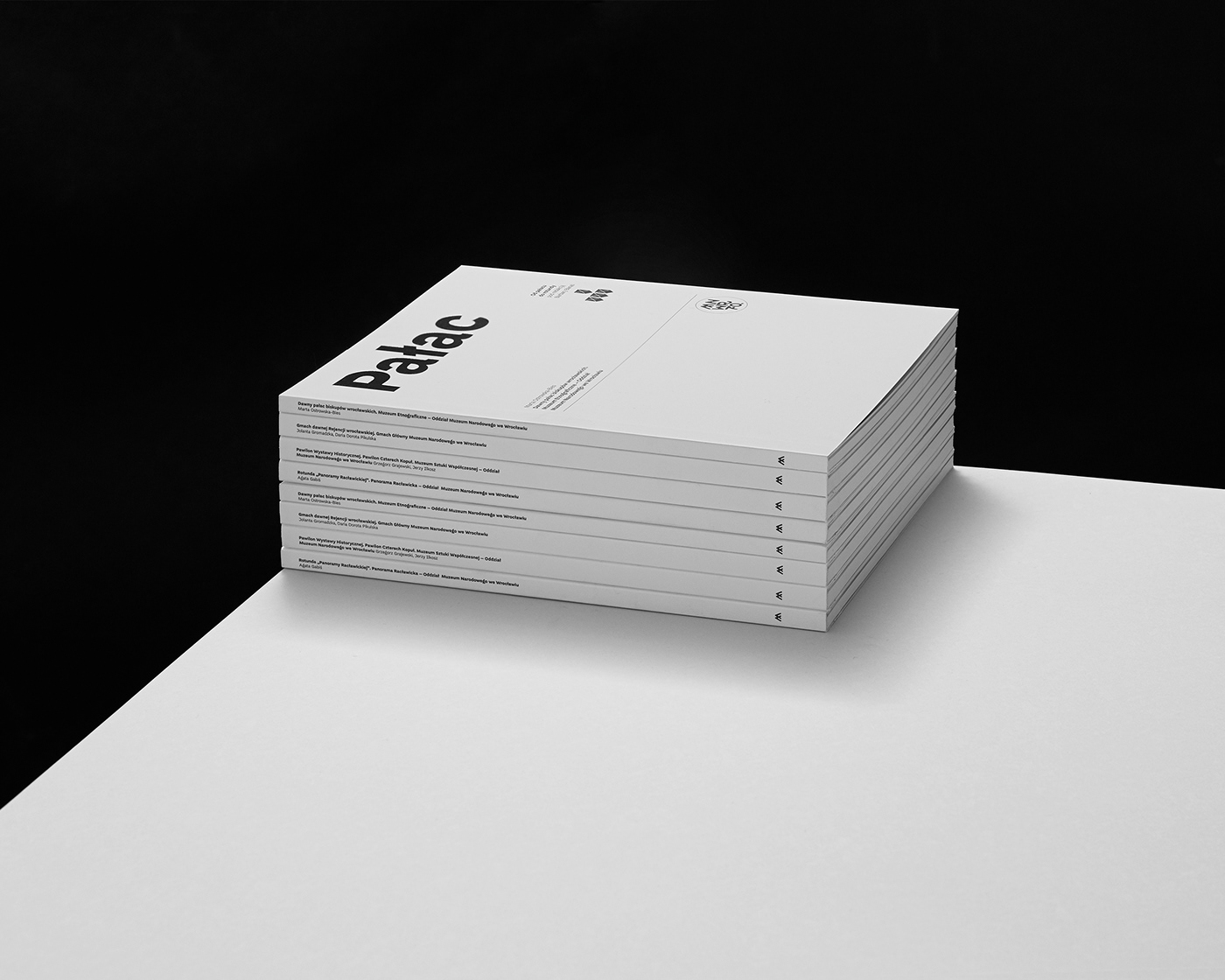 editorial design book graphic museum art architecture minimal lauout modern
