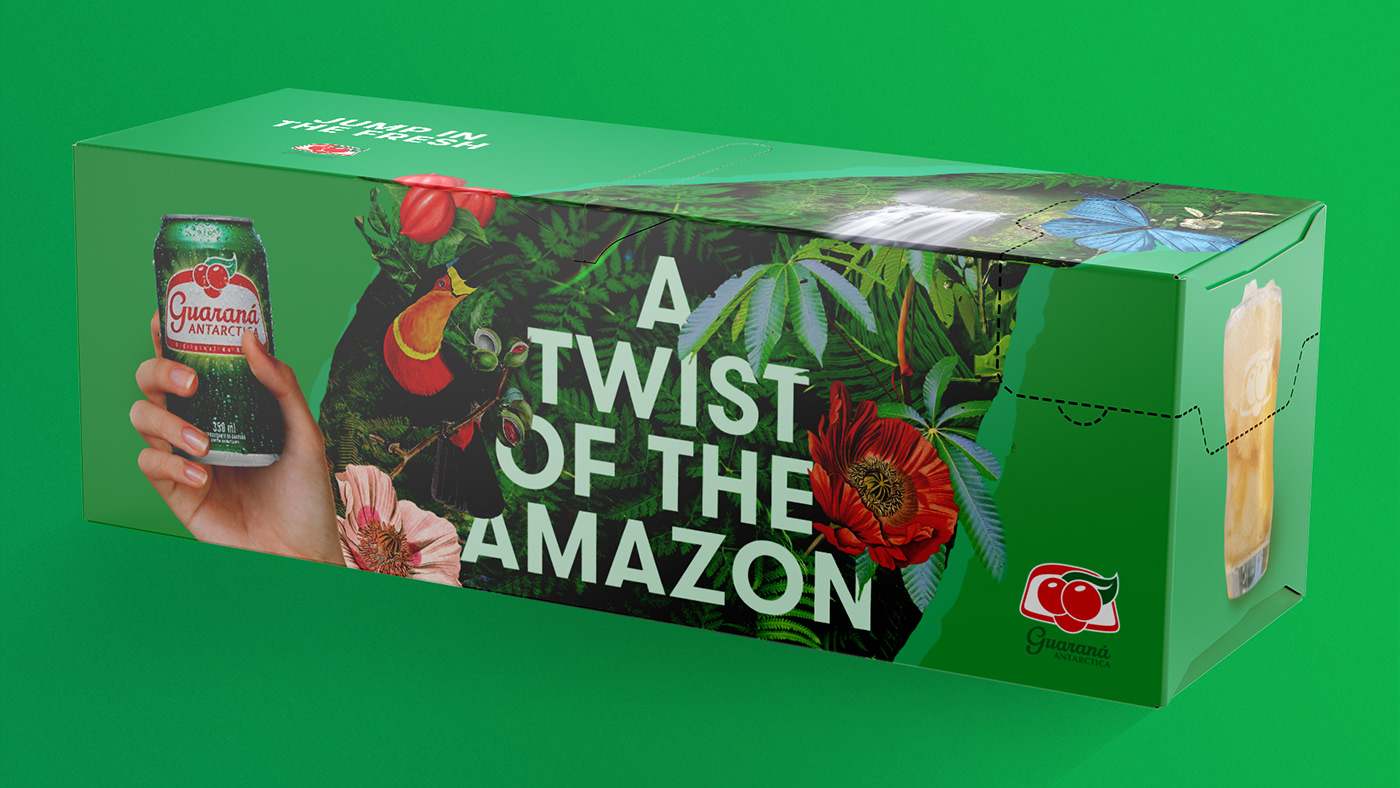 Amazon Rainforest amazonia beverages branding  communication guarana guarana antarctica research strategy visual identity