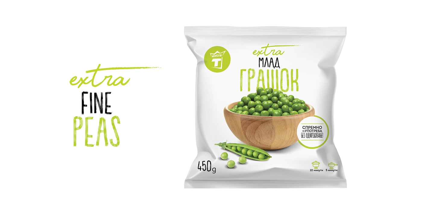extra Extra tinex frozen grasok peas smrznat tinex vegetable zelecuk
