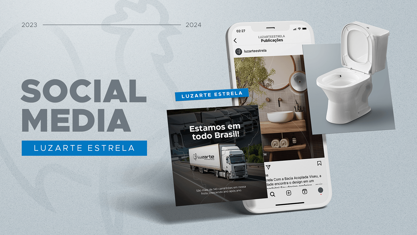 social media instagram design gráfico marketing   marketing digital designer criatividade Redes Sociais luzarte estrela