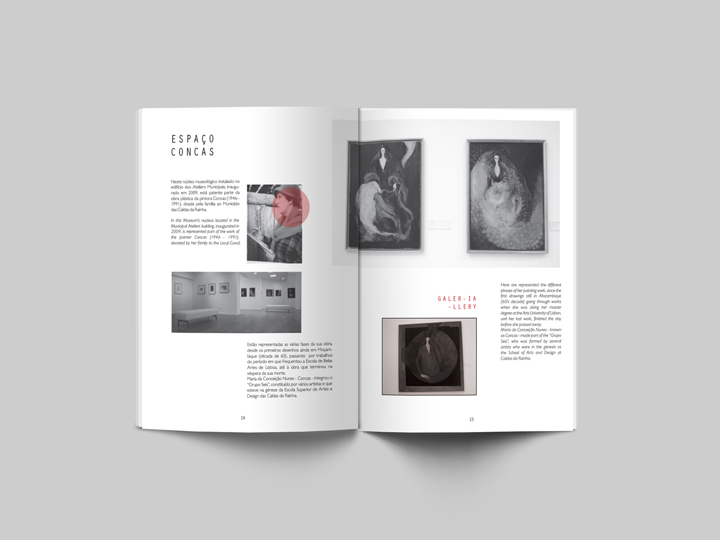 art graphic editorial book brand red Website