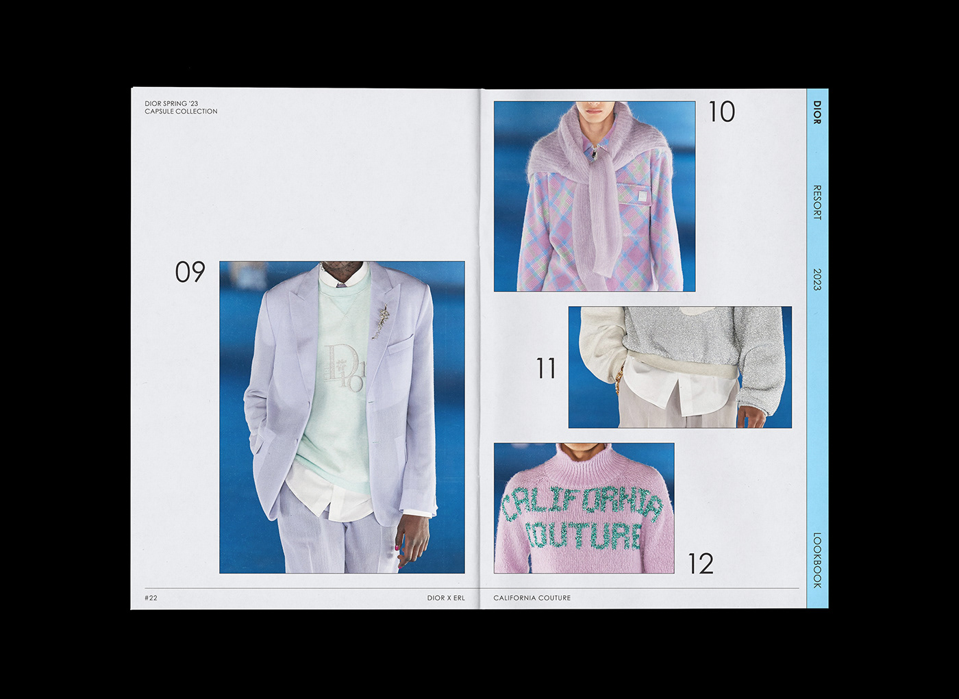 Dior x ERL — Resort 2023 Lookbook Looks